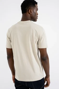 Hugo Boss miesten t-paita T-Shirt Boss Logo, hiekka