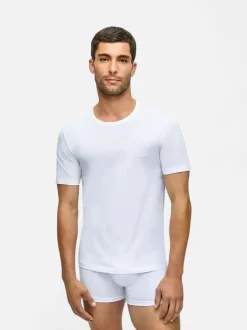 Hugo Boss Miesten T-Paita T Shirt Rn Valkoinen