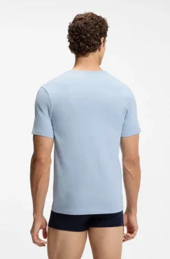 Hugo Boss miesten t-paita Tshirt RN Classic, vaaleansininen