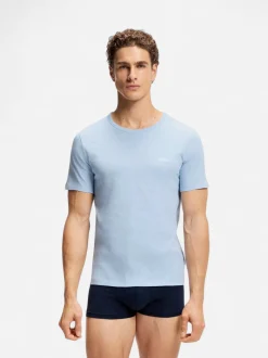 Hugo Boss miesten t-paita Tshirt RN Classic, vaaleansininen