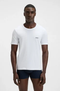 Hugo Boss Miesten T-Paita, TSHIRT RN NOS Valkoinen