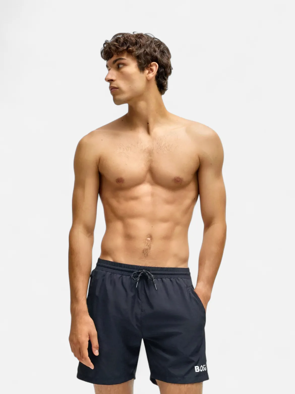 Hugo Boss miesten uimashortsit, STARFISH NOS UIMASHORTSIT Musta