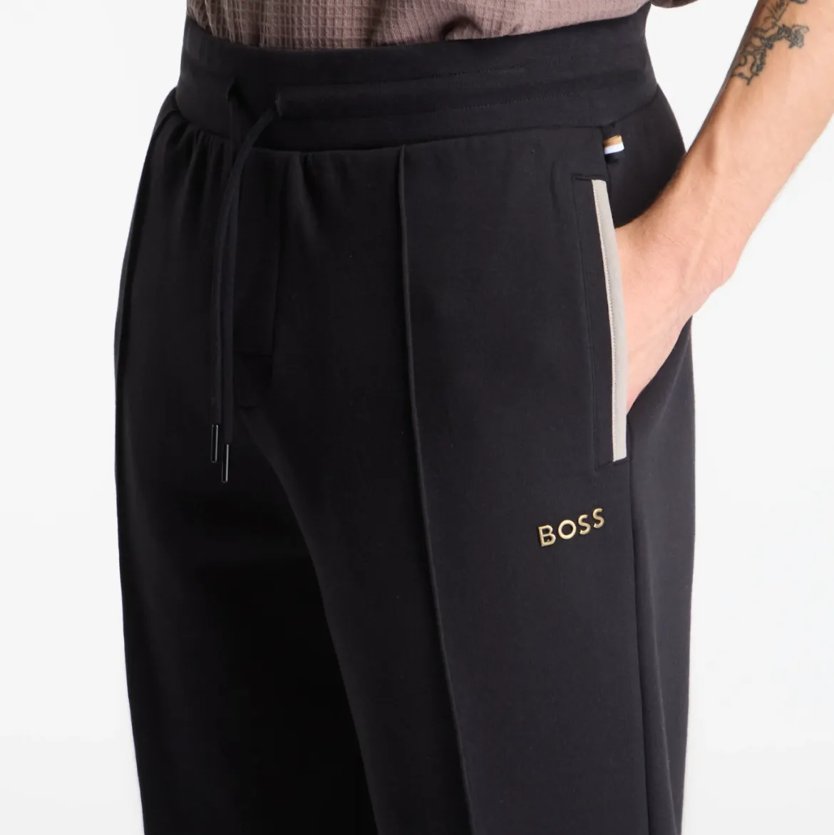 Hugo Boss miesten verryttelyhousut Sense, musta