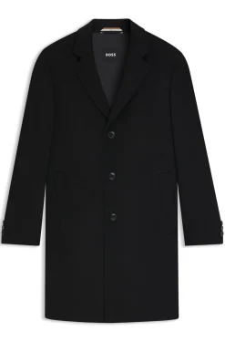Hugo Boss miesten villakangastakki, H-HYDE Musta