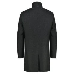Hugo Boss miesten villakangastakki Hyde Bib 254, harmaa kuosillinen