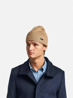 Hugo Boss pipo, FATI-L MERINO BEANIE BEIGE