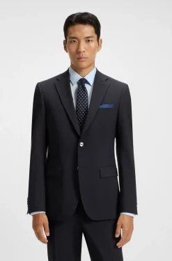 Hugo Boss puvuntakki H Harvey Blazer MM C NF, tummansininen