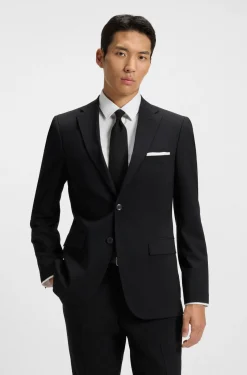 Hugo Boss puvuntakki H Harvey Blazer MM C NF, musta