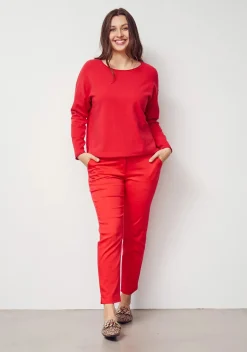 Isay naisten housut Chino Pant, punainen