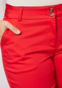 Isay naisten housut Chino Pant, punainen