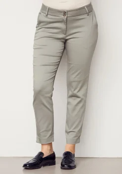 Isay naisten housut Chino Pant, vaaleanvihreä