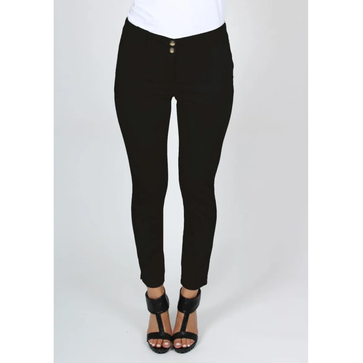 Isay Naisten Housut, Chino Pant Musta