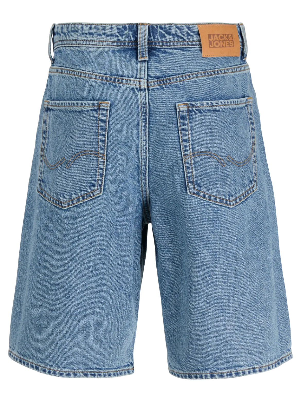 Jack and Jones Junior farkkushortsit JJIAlex JJOriginal Shorts SQ 731 SN JNR, sininen indigo