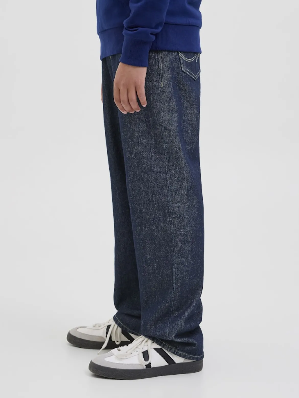 Jack and Jones junior farkut, JJICHRIS JJORIGINAL 492 JNR Sininen, Indigo