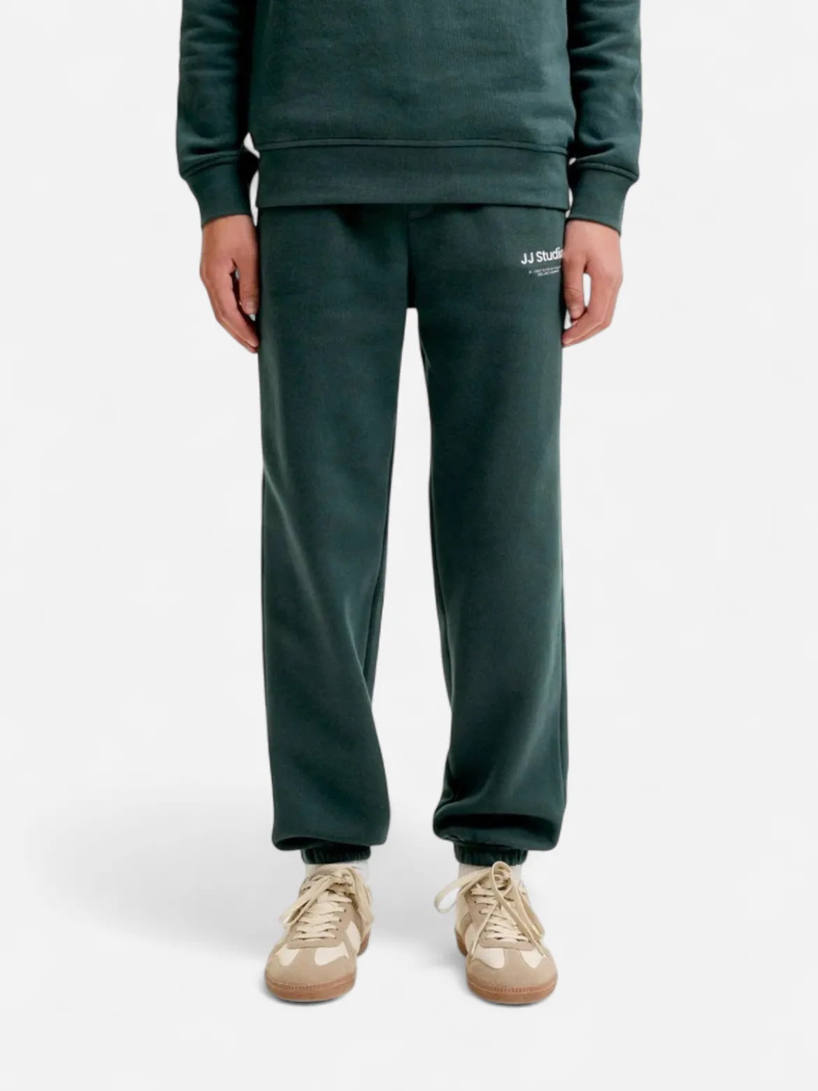 Jack and Jones Junior lasten collegehousut Kane Soho, vihreä