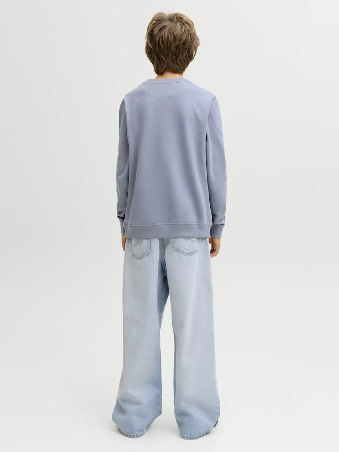 Jack and Jones Junior lasten farkut JJIDAVE JJORIGINAL SQ 151, sininen