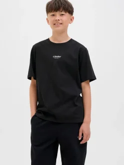Jack and Jones Junior lasten T-paita Soho, musta