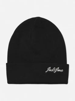 Jack and jones junior pipo, JACBURNABY BEANIE JNR Musta