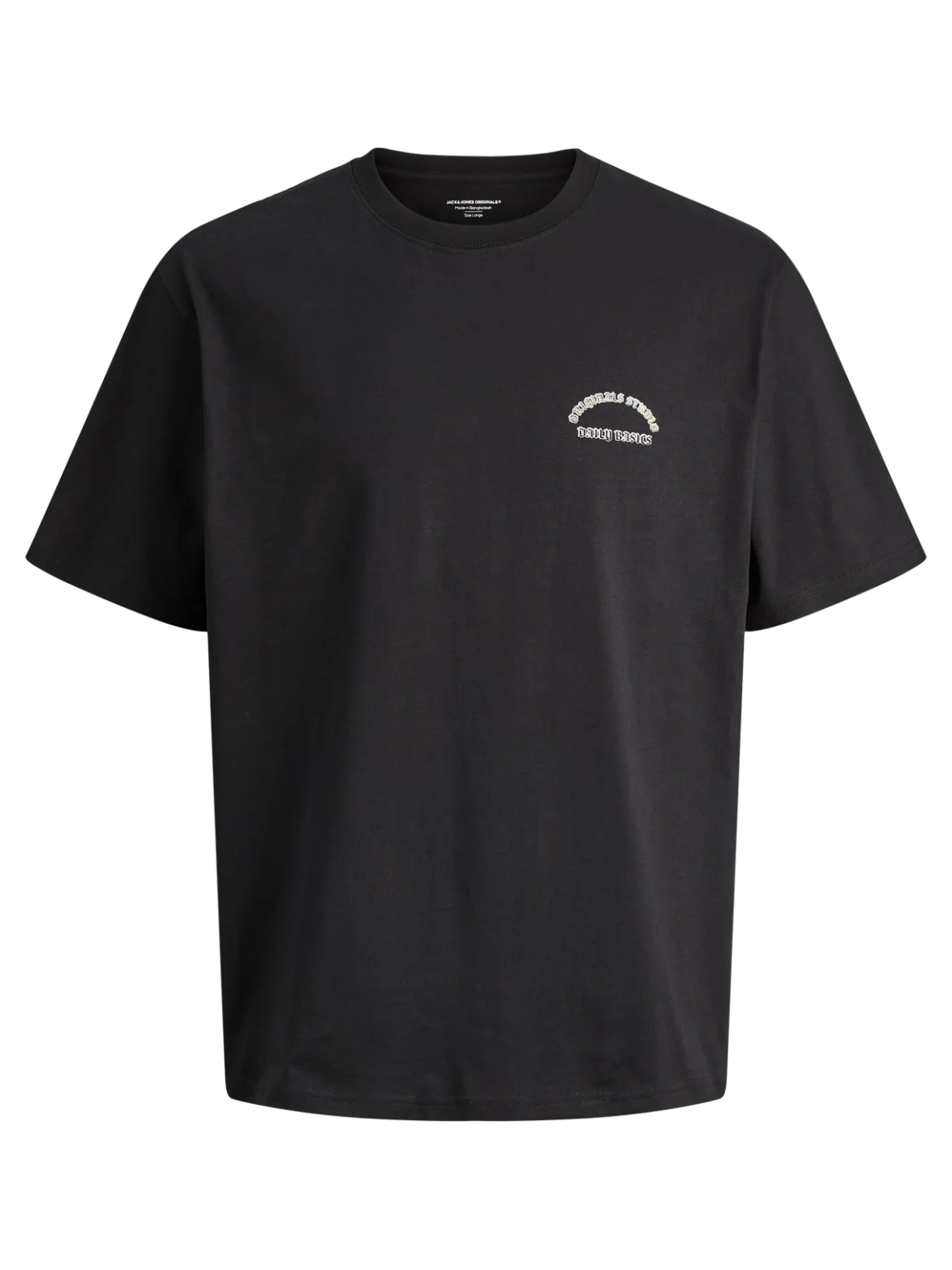 Jack and jones junior t-paita, JORMEADOWS GRAPHIC BACK TEE SS CRE JNR Musta