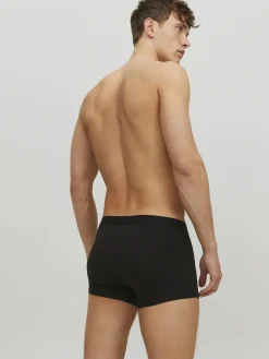 Jack and Jones Miesten Bokserit, Jacwaistband Trunks 3 Pack Black