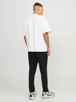 Jack and Jones Miesten Collegehousut JJIWILL JJAIR SWEAT PANTS Black