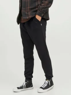 Jack and Jones miesten collegehousut, JPSTGORDON BRADLEY SWEAT PANT Black