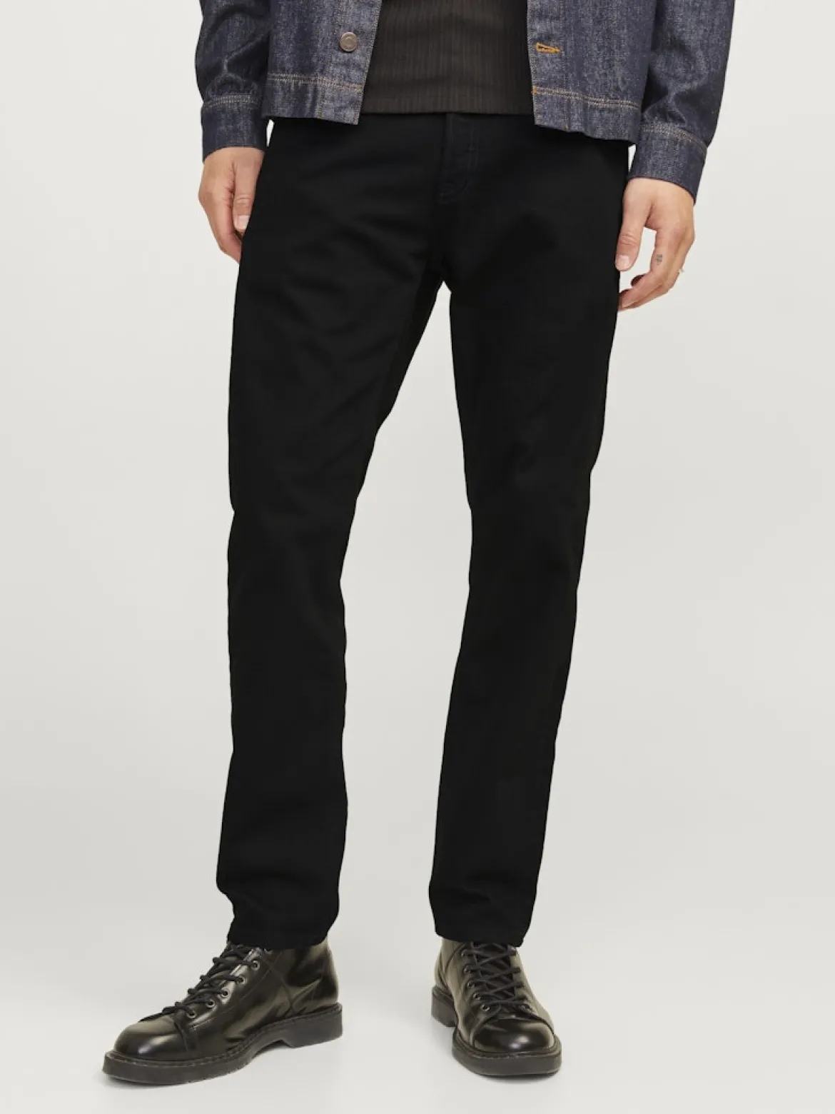 Jack and Jones miesten farkut, JJIMIKE JJORIGINAL SBD 553 Black