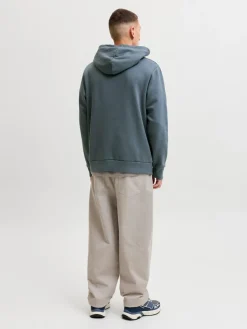 Jack and Jones miesten huppari Logo Sweat Hood, Turbulence