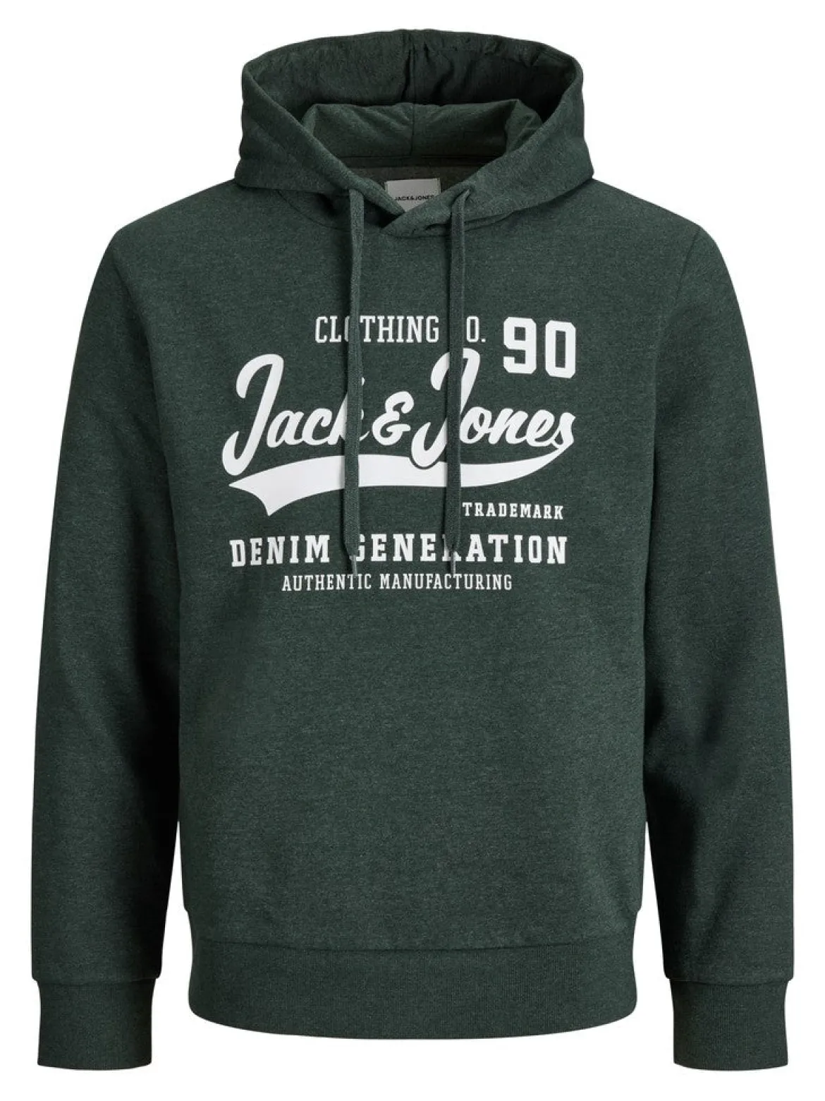 Jack and Jones miesten huppari Logo Sweat Hood, Scarab