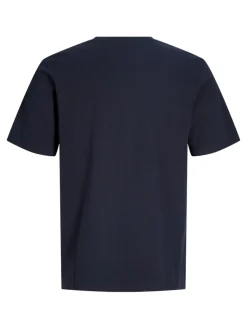 Jack and Jones miesten T-paita Logo Tee O-neck, Navy Blazer