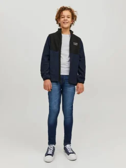 JACK&JONES JUNIOR t-paita, JJEORGANIC BASIC TEE SS O-NECK Valkoinen