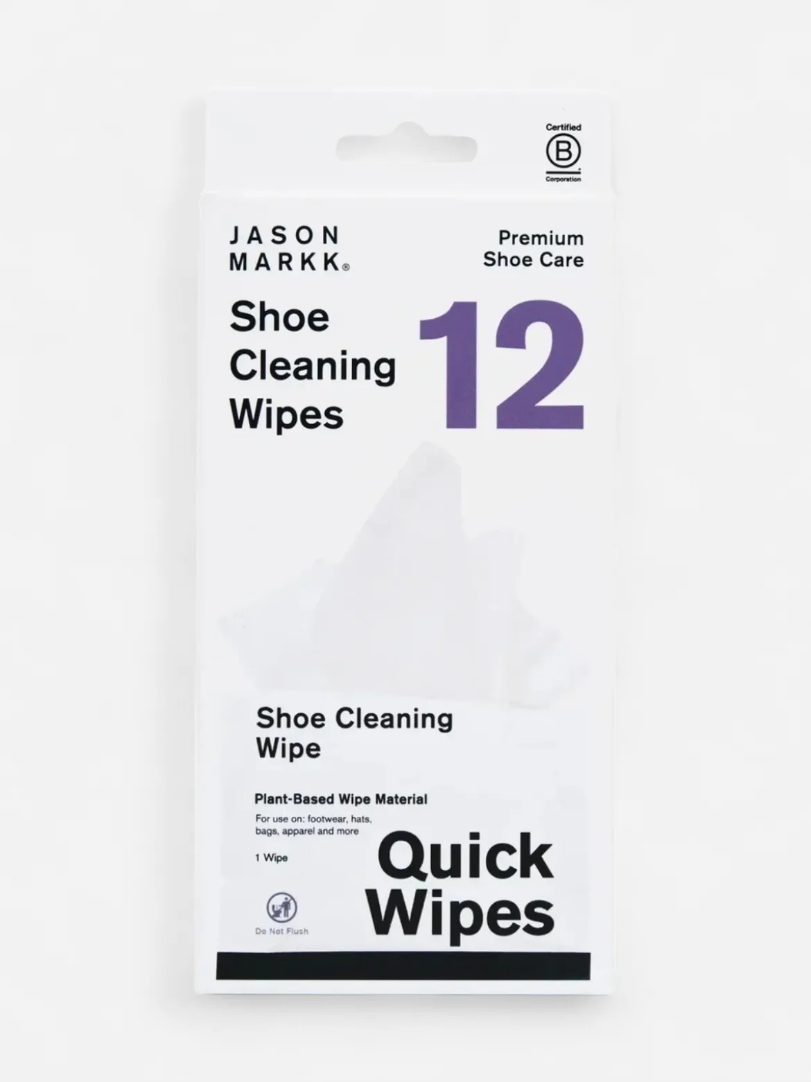 Jason Markk kenkien puhdistusliinat Shoe Cleaning Quick Wipes