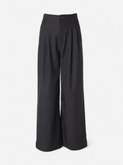 JcSophie naisten housut, JURA TROUSERS LONG Tummanharmaa