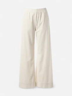 JcSophie naisten housut Kameron trousers, luonnonvalkoinen