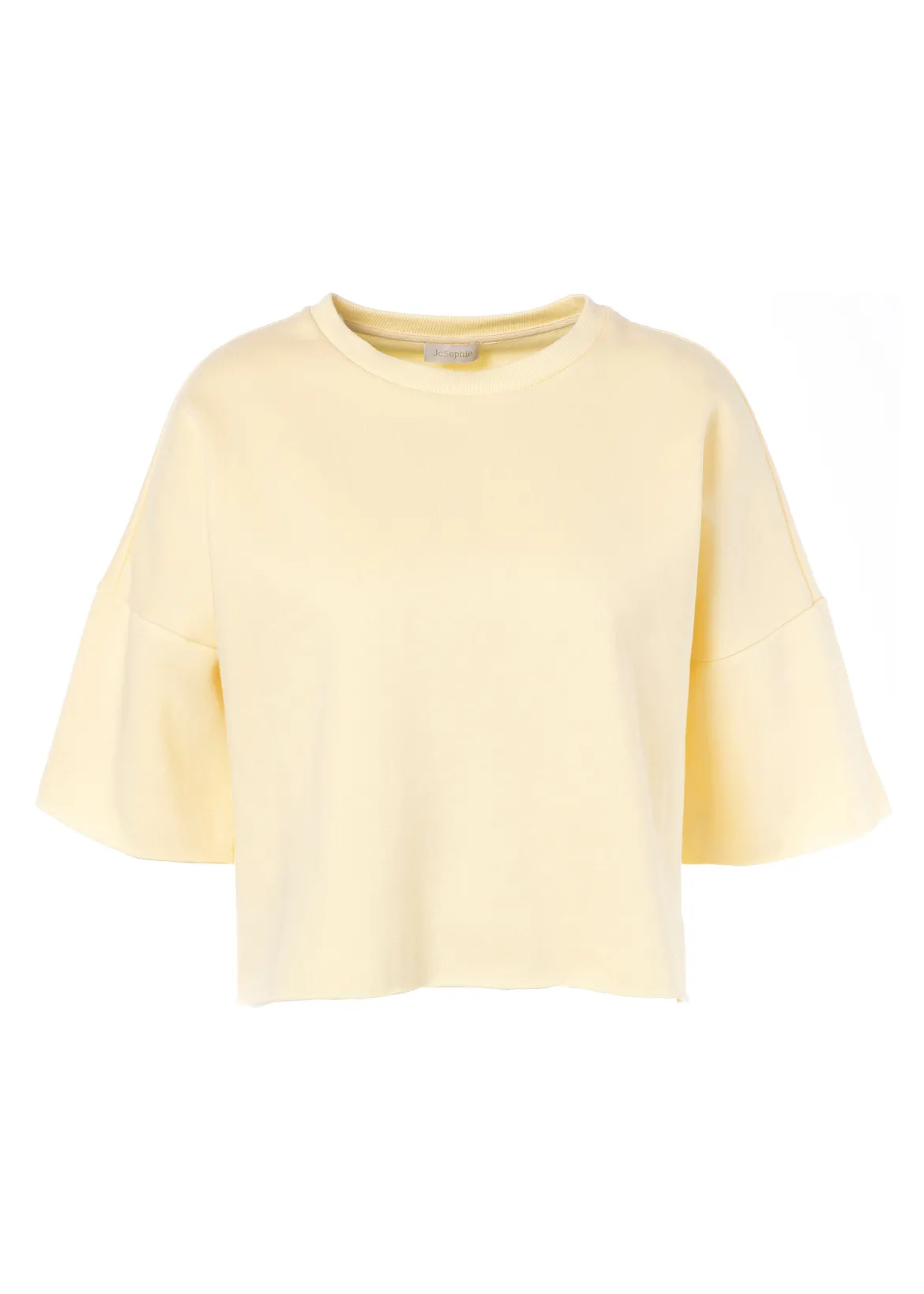 JcSophie naisten pusero Leah Sweater, sitruunankeltainen