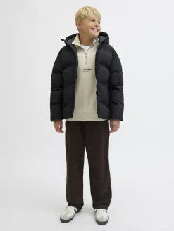 JJESOHO PUFFER HOOD JNR MUSTA