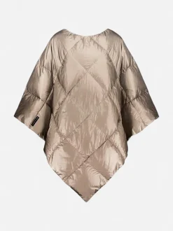 Joutsen naisten untuvaponcho Otava Poncho, beige