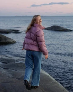 Joutsen naisten untuvatakki Hulda, violetti