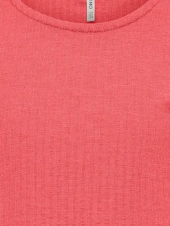 Kids Only lasten t-paita Kognella SS Oneck Top, koralli