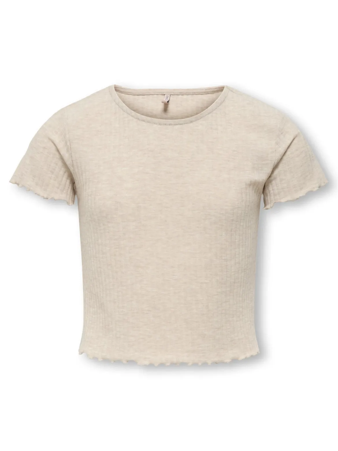 Kids Only lasten t-paita Kognella SS Oneck Top, luonnonvalkoinen