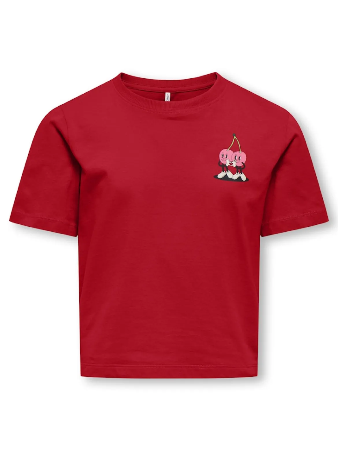 Kids Only lasten t-paita KOGREX SS Printed Top, punainen