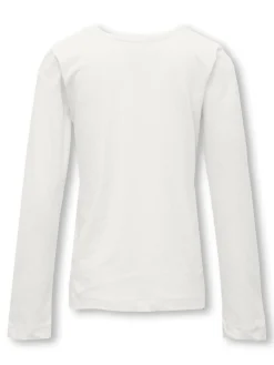 Kids Only paita, KOGNEW ONLY LS TEE Valkoinen