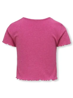 Kids Only t-paita, KOGNELLA SS ONECK TOP Vadelma