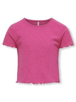Kids Only t-paita, KOGNELLA SS ONECK TOP Vadelma