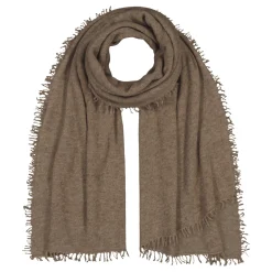Klement naisten huivi Cashmere huivi 100, ruskeanharmaa
