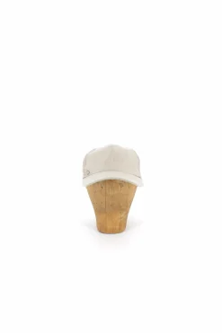 KN Kati Niemi naisten lippis Rosalina Linen, vaalea beige