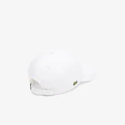 Lacoste lippis UNISEX LACOSTE ORGANICS COTTON, valkoinen