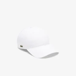 Lacoste lippis UNISEX LACOSTE ORGANICS COTTON, valkoinen