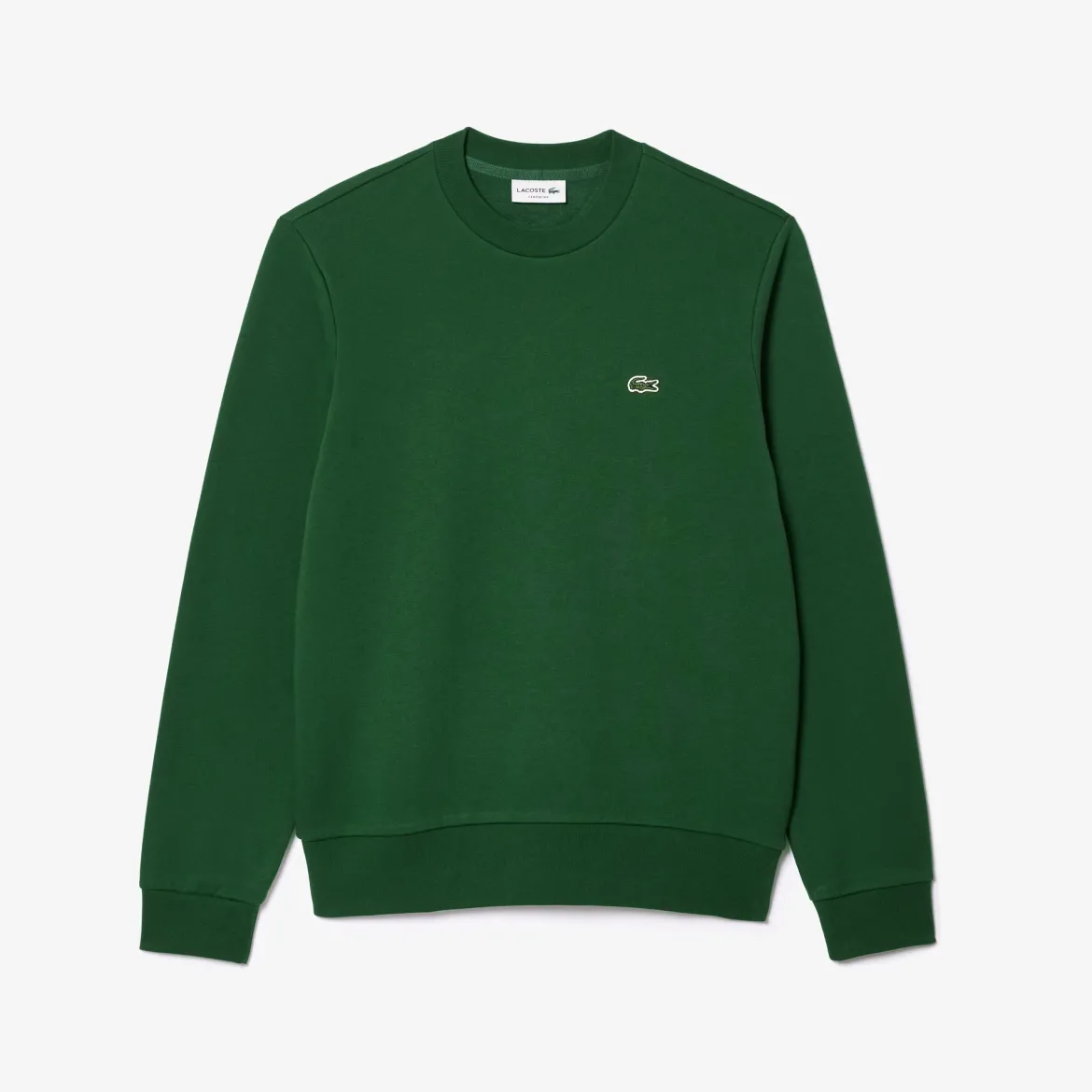 Lacoste Miesten Collegepaita, BRUSHED COTTON FLEEX JOGGER SWEATSHIRT Vihreä