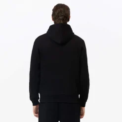 Lacoste Miesten Huppari Jogger Cotton Hoodie, Musta